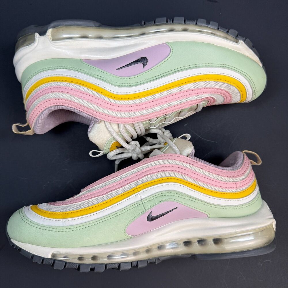 Nike Air Max 97 Multi Pastel Phantom Iron Gray Plum Fog Womens Size 9 DH1594-001